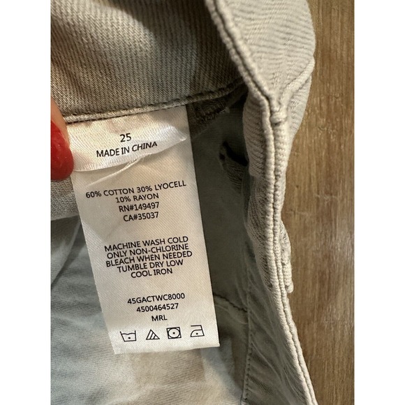 NWT Joes Jeans The Workwear Pants Jogger Womens Size 25 Zip Ankle Utility Sage - Picture 15 of 16